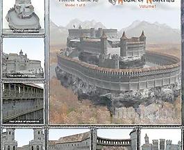 吸血鬼城堡模型
