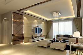 大氣穩(wěn)重的客廳設(shè)計(jì)