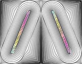 摘要字體矢量插畫