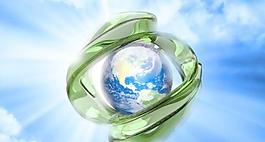炫酷极地球psd 下载