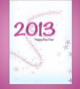2013新年卡片 下載