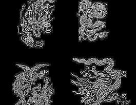 龙凤CAD图例图案