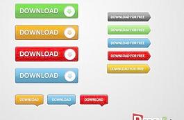 炫彩下載按鈕 下載