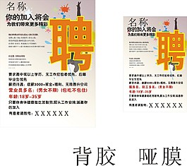 招聘海報(bào)