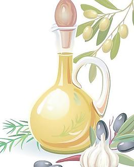 復古的葡萄酒和食品設計矢量圖02