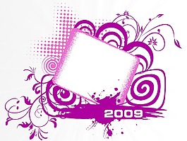 2009新年的旗幟