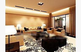 美式沙發(fā)3D模型