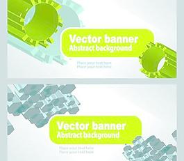 摘要背景banner矢量圖形02