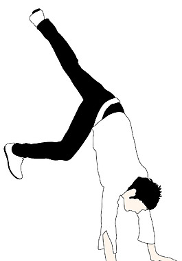 行動的男孩