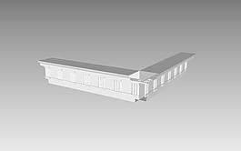 室內裝飾歐式構件0613D模型