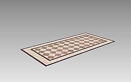 室內(nèi)裝飾之石拼133D模型