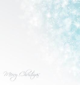 閃亮的圣誕冬季雪花背景矢量03