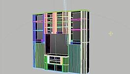 室內(nèi)家具之柜子B-433D模型