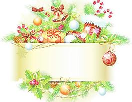 套老式2013圣誕和新年裝飾品插畫矢量05