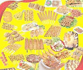 燒烤食品PSD 下載