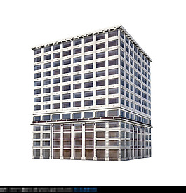 商住多用途立體建筑模型