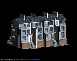 3d別墅建筑
