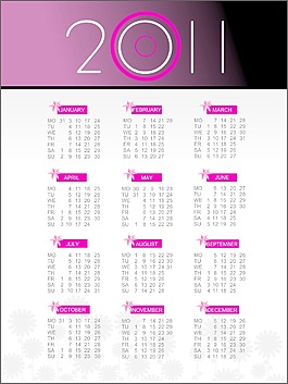 2011新年日歷