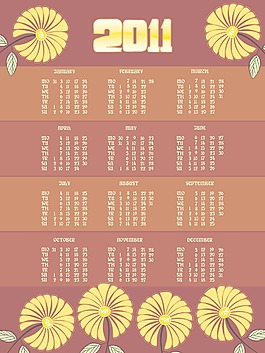 2011新年日歷