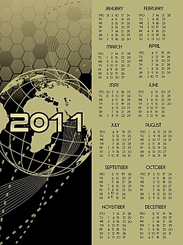 2011新年日歷