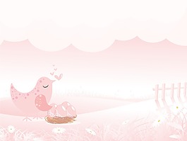 與鳥類自然背景