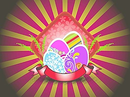 為復(fù)活節(jié)慶典矢量插畫(huà)