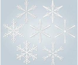 雪花免費矢量