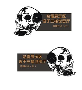 骷髏頭指示牌