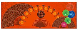 中式舞臺背景