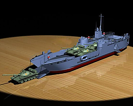 登陸艦?zāi)Ｐ拖螺d