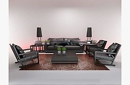 現(xiàn)代沙發(fā)3D模型