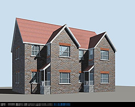 流光溢彩的3d建筑
