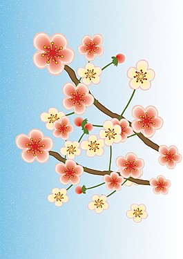 梅花素材圖