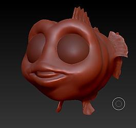 小丑魚模型