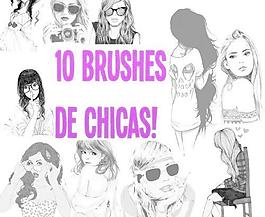 de Chicas筆刷 下載