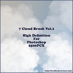 白云云朵筆刷 下載