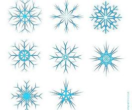 epscs3圣誕雪花矢量素材