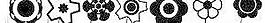 卡通花朵、植物筆刷02 下載