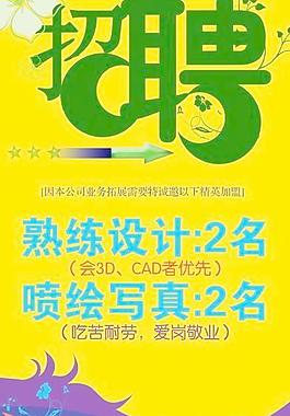招聘模板 psd 下载