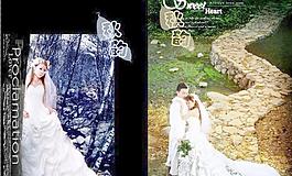 PSD婚紗模板 下載
