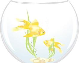 金魚矢量素材2