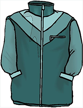 豎領外套