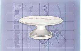 酒店風(fēng)格家具桌子0113D模型