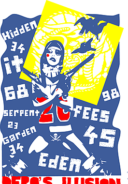 美女插畫設(shè)計(jì)