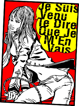 商业美女插画