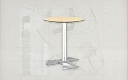酒店風(fēng)格家具茶幾0203D模型