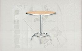 酒店風(fēng)格家具茶幾0213D模型
