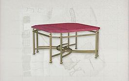 酒店風(fēng)格家具茶幾0113D模型