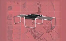 現(xiàn)代主義風格之桌子3D模型桌子010