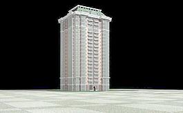 3D室外古建筑模型27-26